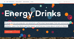 Desktop Screenshot of energydrinkinformation.com