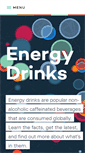 Mobile Screenshot of energydrinkinformation.com